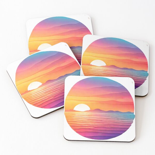 Item preview, Sundown Visions: A Journey into Sunset-Inspired Gradient Art (175) designed and sold by WASjourney.
