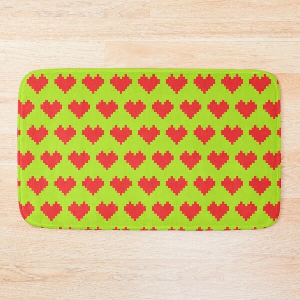 Item preview, 8-bit Heart in Red and Lime Green designed and sold by Vincent White.