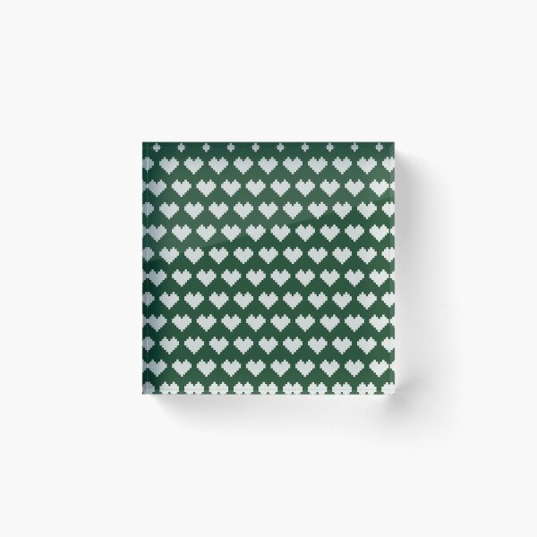 Item preview, 8-bit Heart in Green designed and sold by Vincent White.