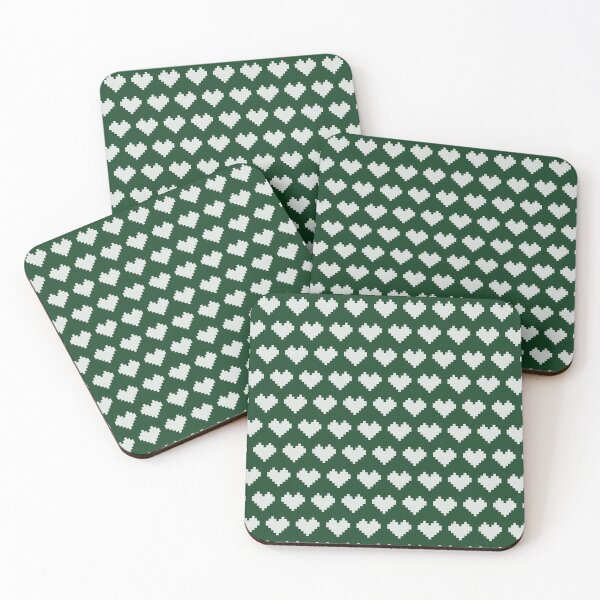 Item preview, 8-bit Heart in Green designed and sold by Vincent White.