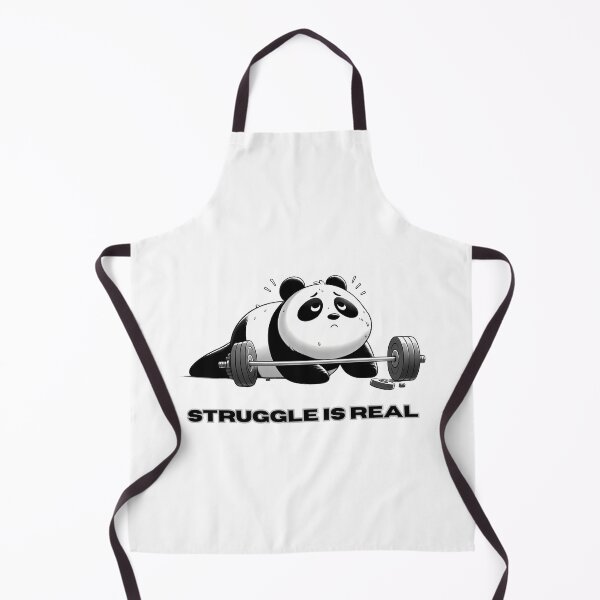 Item preview, Panda Pump - Embracing the Fitness Challenge designed and sold by RuyaFab.