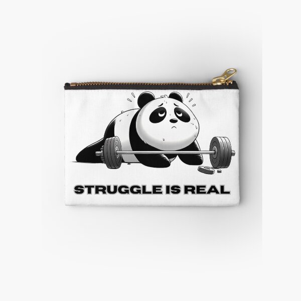Item preview, Panda Pump - Embracing the Fitness Challenge designed and sold by RuyaFab.