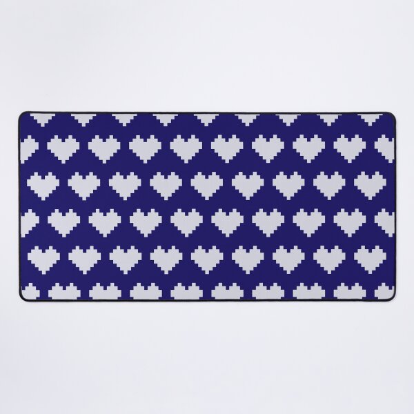 Item preview, 8-bit Heart in Navy designed and sold by Vincent White.