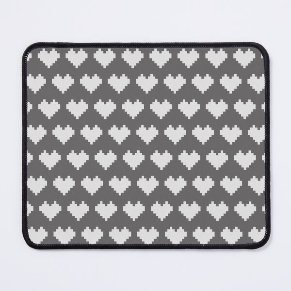 Item preview, 8-bit Heart in Grey designed and sold by Vincent White.