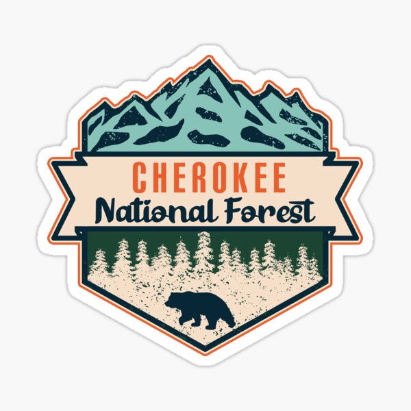 Cherokee National Forest Sticker
