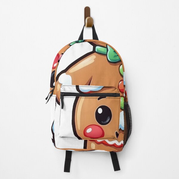 Item preview, Gingerbread Man with Santa Hat designed and sold by wplamkung.