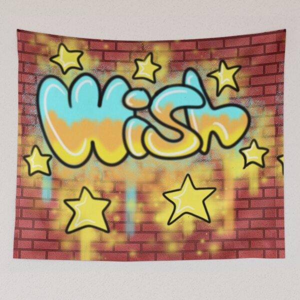 Item preview, Graffiti "Wish" designed and sold by LaurenPatrick.