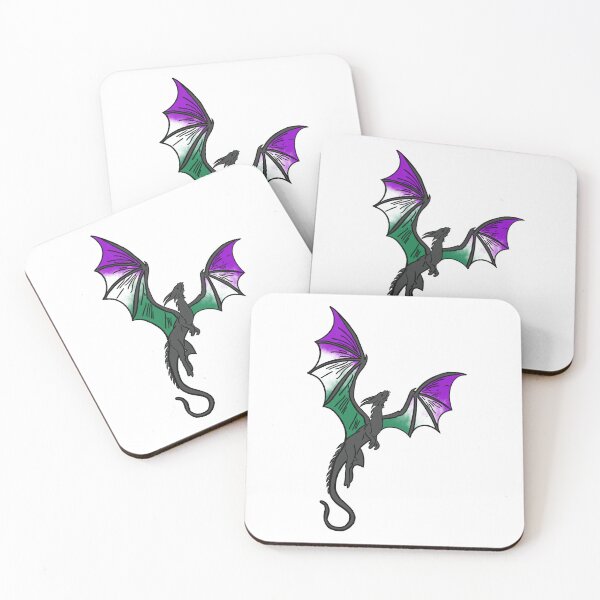 Item preview, Pride Dragon Genderqueer  designed and sold by littleblueart.