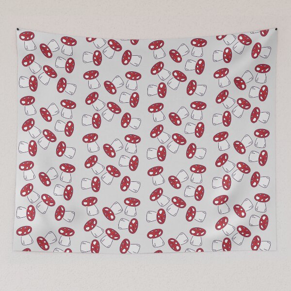 Item preview, Wild Toadstool Mushrooms Illustration designed and sold by Vincent White.
