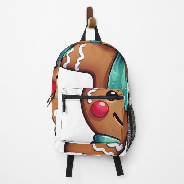 Item preview, Gingerbread Man with Santa Hat designed and sold by wplamkung.