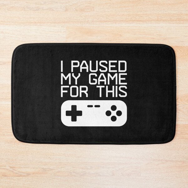 Item preview, I Paused My Game For This with Games Control Controller in White designed and sold by Vincent White.