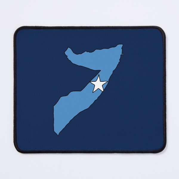 Item preview, Somalia country shape flag designed and sold by Rachael Taylor.