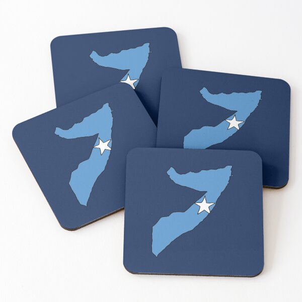 Item preview, Somalia country shape flag designed and sold by Rachael Taylor.