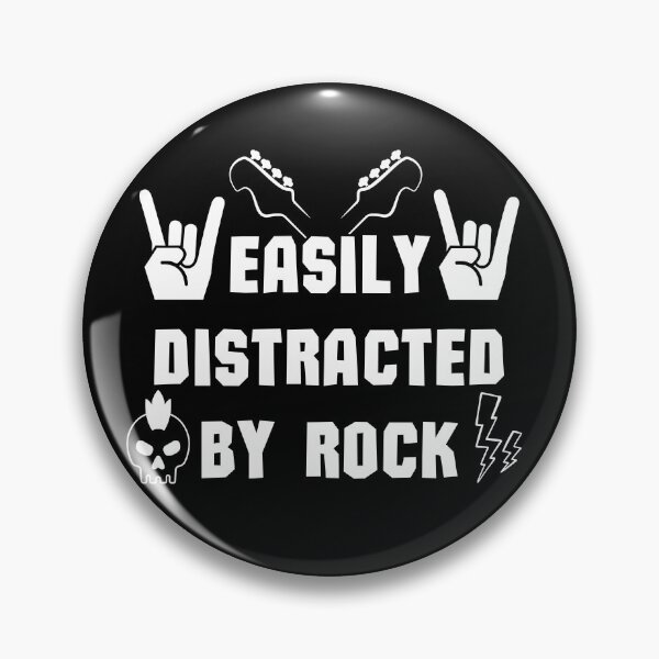 Item preview, Easily Distracted by Rock designed and sold by NNisu.