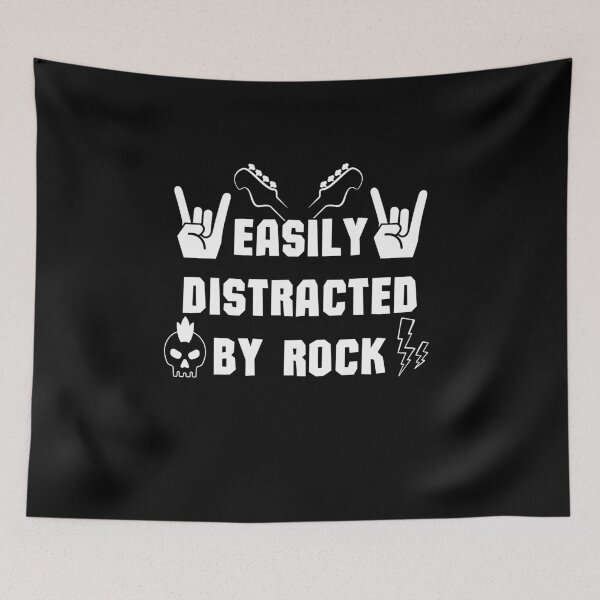 Item preview, Easily Distracted by Rock designed and sold by NNisu.