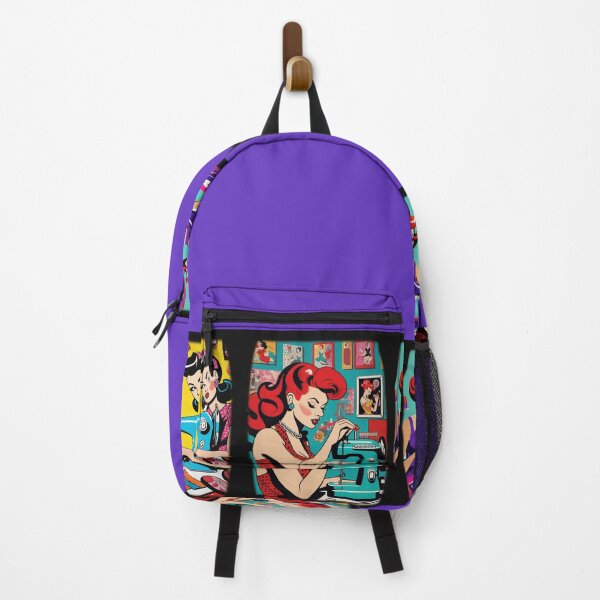 Item preview, tailor tale in pop art sewing women vibrant designed and sold by Anna Sacha.