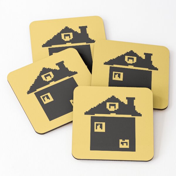 Item preview, Black House pixel art designed and sold by Xatutik.art.