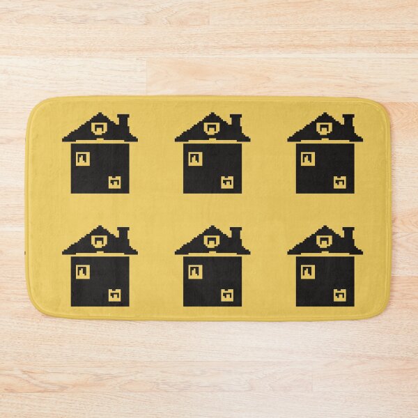Item preview, Black House pixel art designed and sold by Xatutik.art.