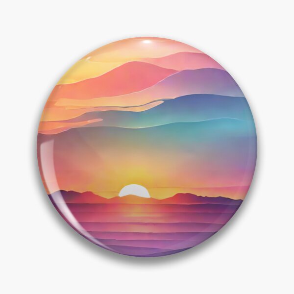 Item preview, Dawn's Embrace: Crafting Enchanting Sunrise Gradient Art (179) designed and sold by WASjourney.