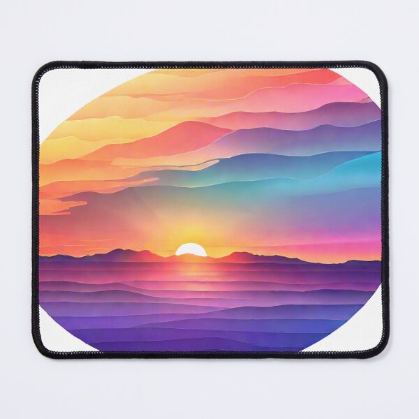 Item preview, Dawn's Embrace: Crafting Enchanting Sunrise Gradient Art (179) designed and sold by WASjourney.