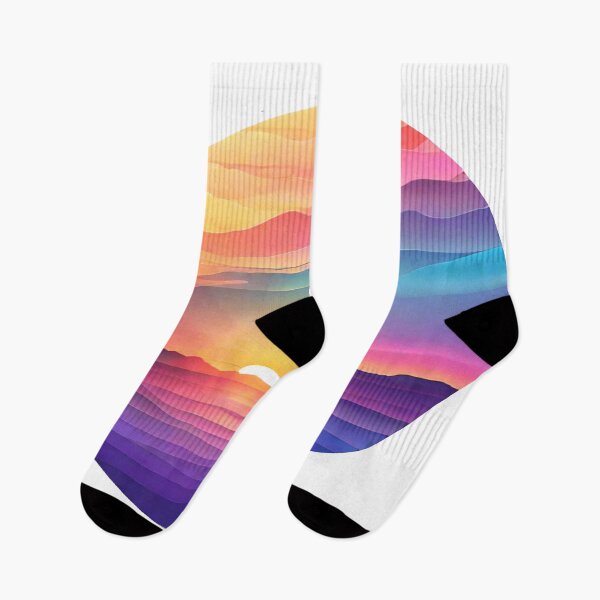 Item preview, Dawn's Embrace: Crafting Enchanting Sunrise Gradient Art (179) designed and sold by WASjourney.