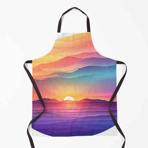 Item preview, Dawn's Embrace: Crafting Enchanting Sunrise Gradient Art (179) designed and sold by WASjourney.