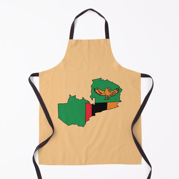 Item preview, Zambia country shape flag designed and sold by Rachael Taylor.