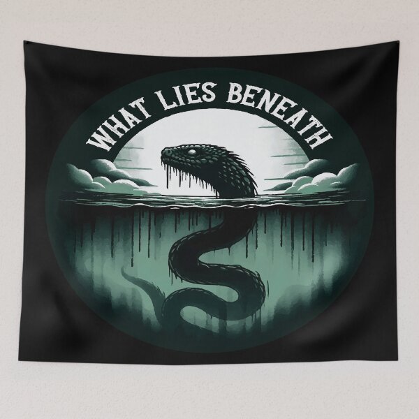 Item preview, What Lies Beneath - Sea Monster designed and sold by MegaDirt.