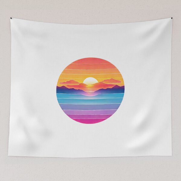 Item preview, Chromatic Twilight: Creating Stunning Sunset-Inspired Gradients (180) designed and sold by WASjourney.