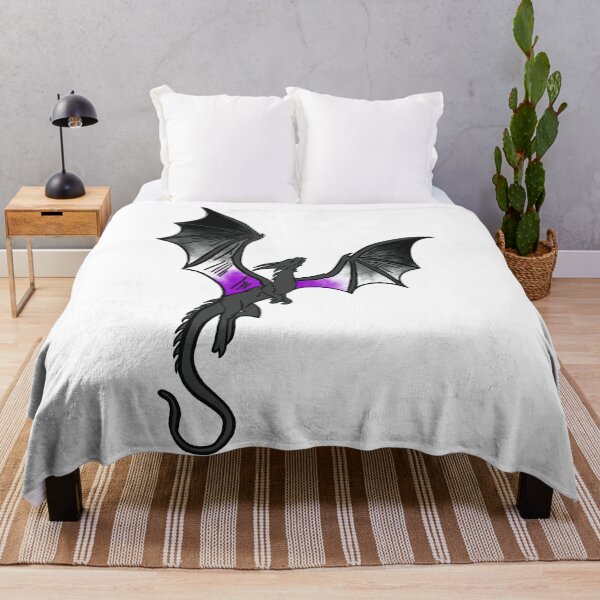 Item preview, Pride Dragon Asexual  designed and sold by littleblueart.