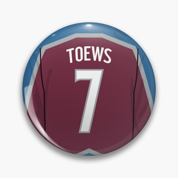 Item preview, Devon Toews Colorado jersey designed and sold by Tarroi.