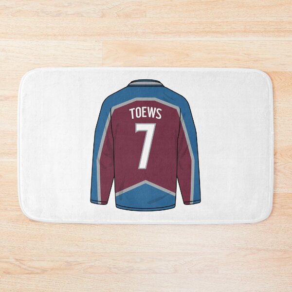 Item preview, Devon Toews Colorado jersey designed and sold by Tarroi.