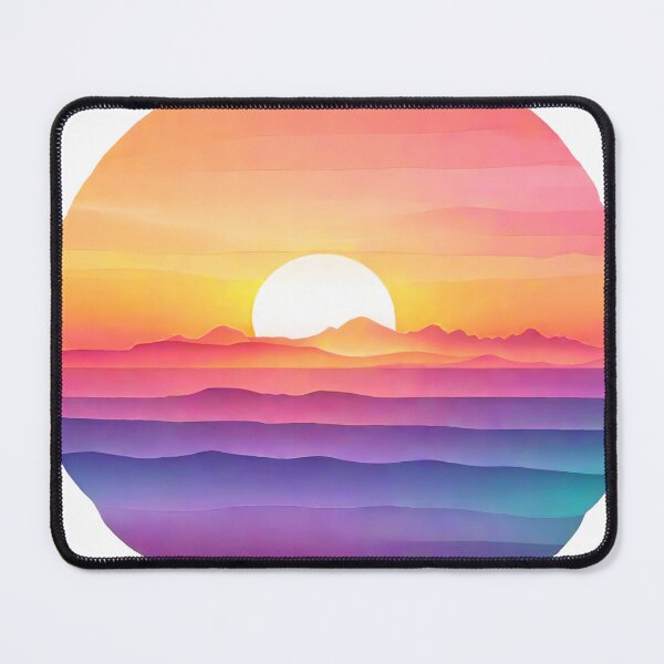 Item preview, Horizon Blend: Unveiling the Allure of Sunset Gradient Design (182) designed and sold by WASjourney.