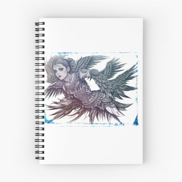 Item preview, The Flamin´ Woman With Wings designed and sold by OnlyClassicArt.