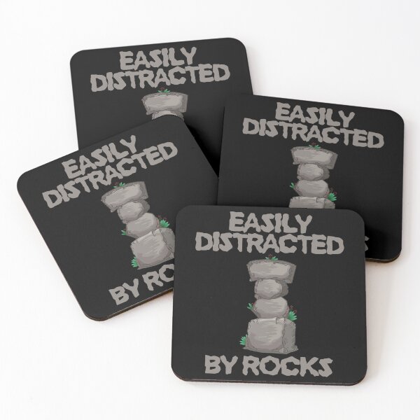 Item preview, Easily Distracted By Rocks designed and sold by ABCreativeShop.
