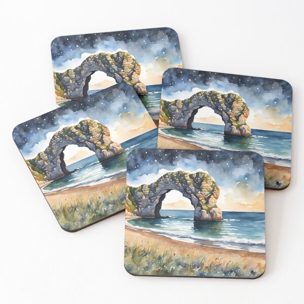 Item preview, Durdle Door under the Stars - Dorset Coast designed and sold by Country-Artist.