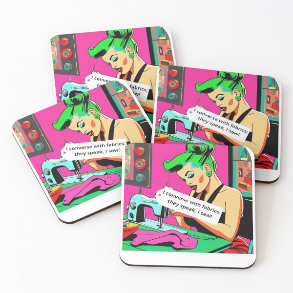 Item preview, tailoring in pop art for sewing lover designed and sold by Anna Sacha.