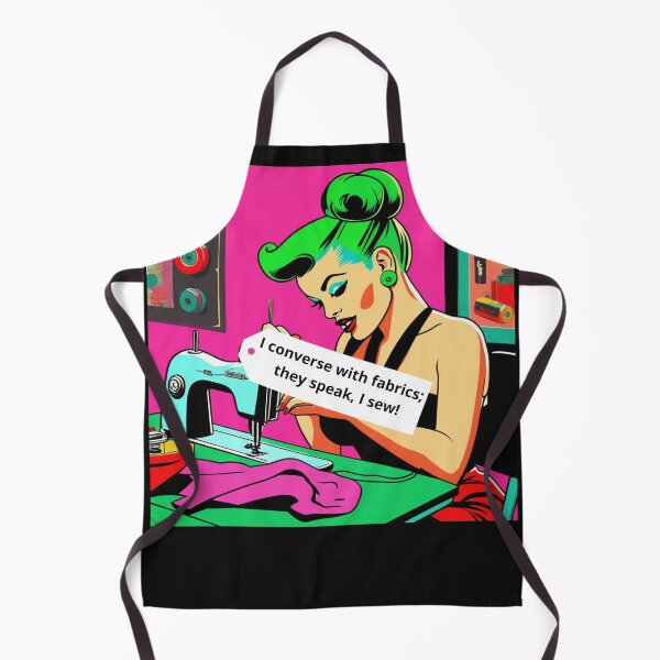 Item preview, tailoring in pop art for sewing lover designed and sold by Anna Sacha.