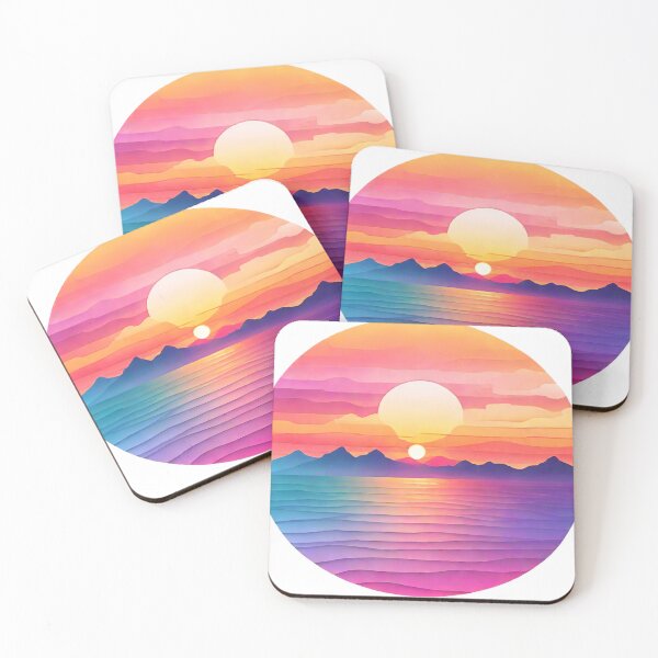 Item preview, Horizon Blush: Unveiling the Artistry of Sunrise Gradients (185) designed and sold by WASjourney.