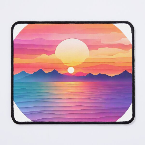 Item preview, Horizon Blush: Unveiling the Artistry of Sunrise Gradients (185) designed and sold by WASjourney.