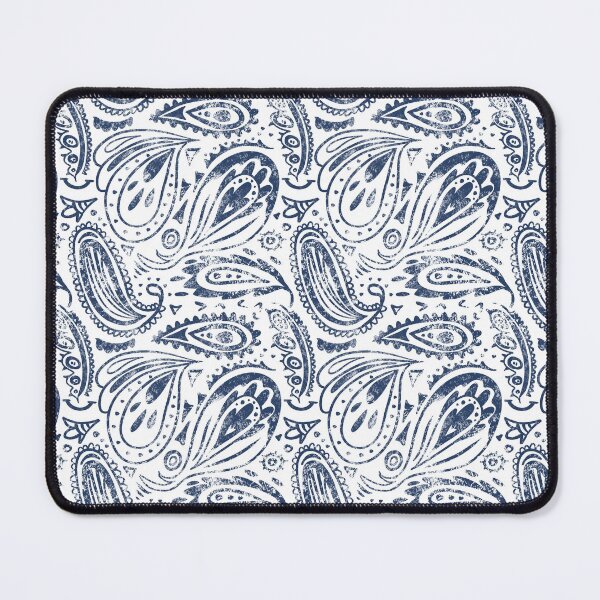 Item preview, Blue and White Paisley Pattern (Paisley / Boteh) designed and sold by Michouprint.