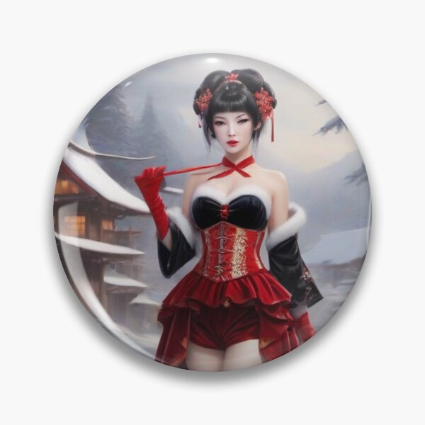 Item preview, Japanese Geiko; Merry Christmas; designed and sold by StickerApe.