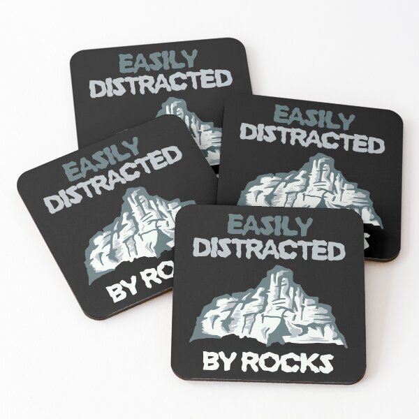 Item preview, Easily Distracted By Rocks designed and sold by ABCreativeShop.
