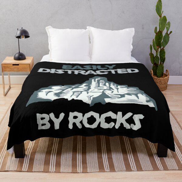 Item preview, Easily Distracted By Rocks designed and sold by ABCreativeShop.