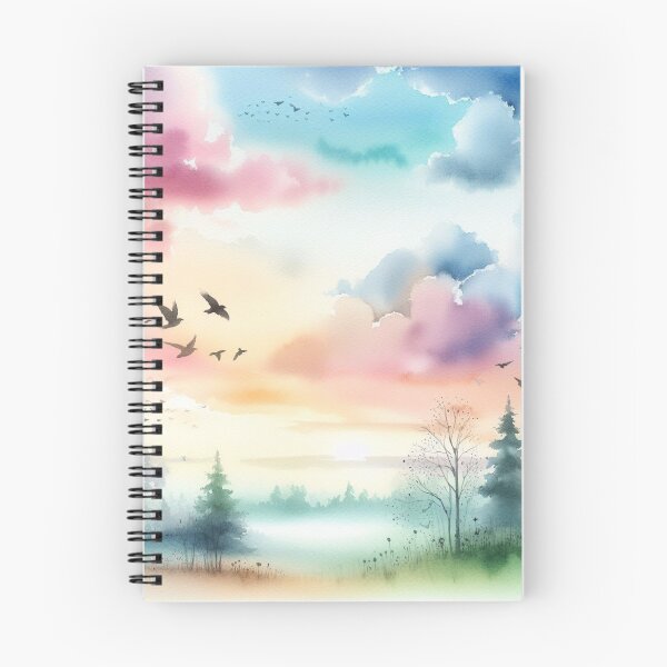 Item preview, Watercolor Winter Background  designed and sold by Nicesiri.