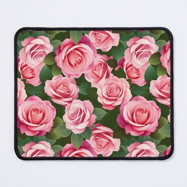 Item preview, Pink roses pattern designed and sold by AnnArtshock.