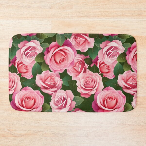 Item preview, Pink roses pattern designed and sold by AnnArtshock.