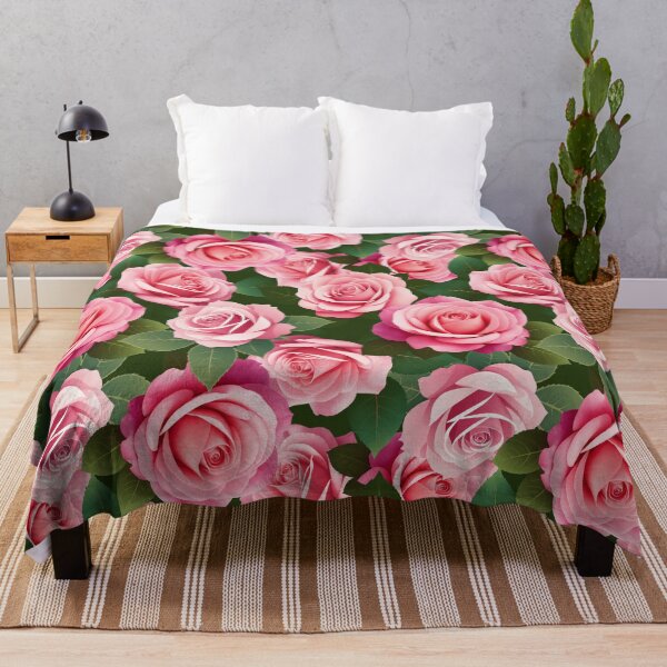 Item preview, Pink roses pattern designed and sold by AnnArtshock.