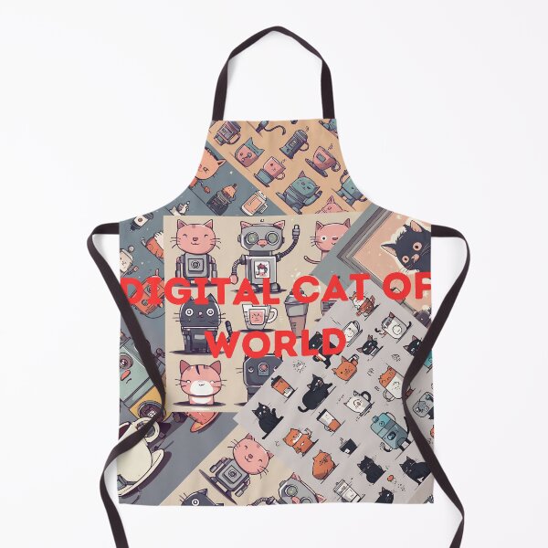 Item preview, Digital cat of world. designed and sold by MjKris.