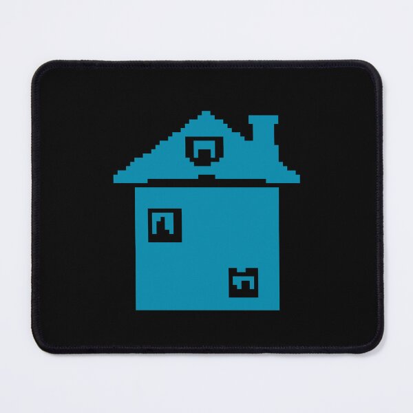 Item preview, Blue House pixel art designed and sold by Xatutik.art.